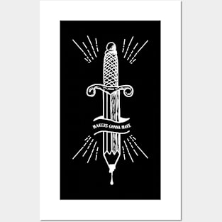 Pencil Sword Posters and Art